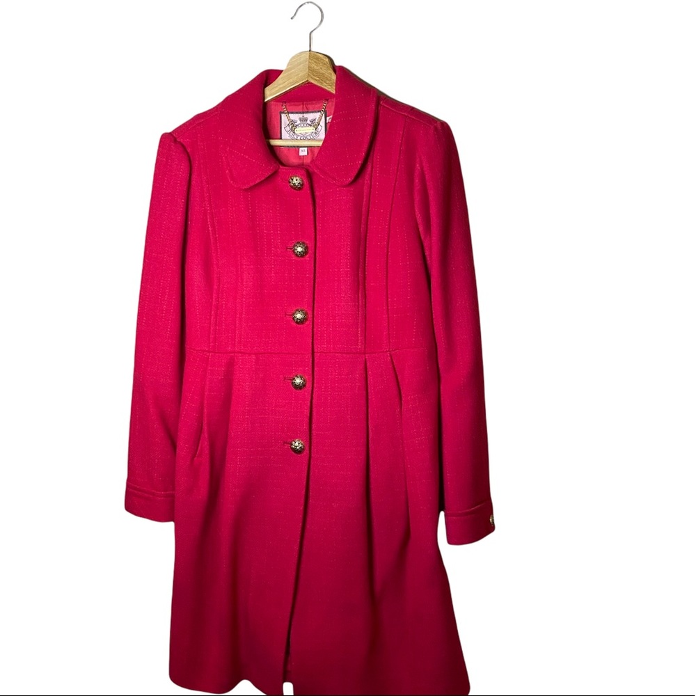 Juicy Couture Pink Pea Coat